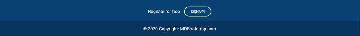 MDB 5 - Bootstrap 5 & Material Design