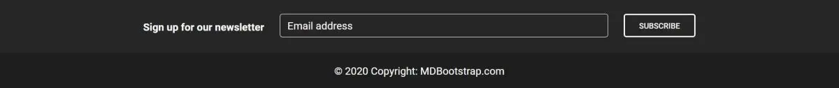 MDB 5 - Bootstrap 5 & Material Design